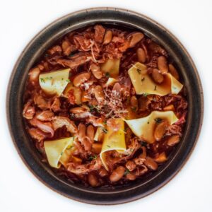 MINESTA CON MALTAGLIATI POMODORO FAGIOLI E CARNE - 5884