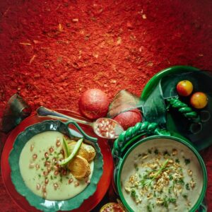 VELLUTATA DI NOCI AVOCADO PANNA E MELAGRANA - 5882