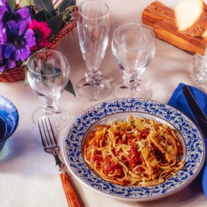 LINGUINE CON SGOMBRI E BOTTARGA - 5981