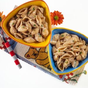 CONCHIGLIE CON SALSA DI NOCI FORMAGGINI E ORIGANO FRESCO - 6019