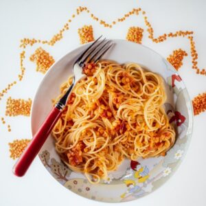 SPAGHETTI CON LENTICCHIE ROSSE - 6031