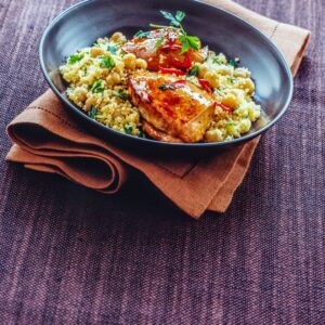 COUS COUS CON FESA DI POLLO SPEZIATO AL MIELE - 6049