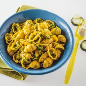 CONCHIGLIE CON ZUCCHINE E ZAFFERANO - 6081