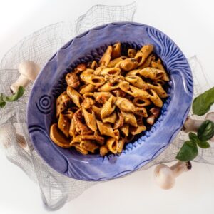 MEZZE PENNE CON FUNGHI E POMODORO - 6086