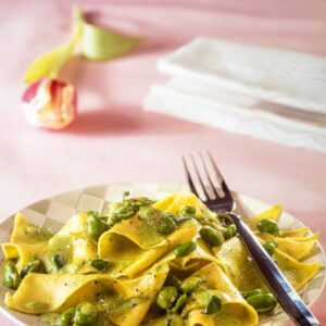 MALTAGLIATI CON FAVE E PESTO - 6120
