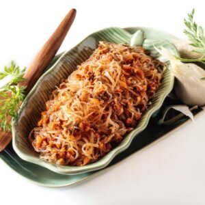 SPAGHETTI DI SOIA CON CAROTE POMODORO E CIPOLLE - 6126