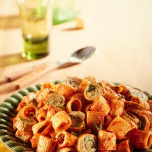 DITALONI AL POMODORO CON INVOLTINI DI VITELLO - 6146