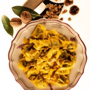 TORTELLI CON PANNA NOCI E ZAFFERANO - 6151