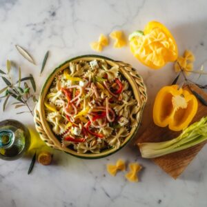 PIROFILA DI FARFALLE PEPERONI SEDANO E PINOLI - 6152