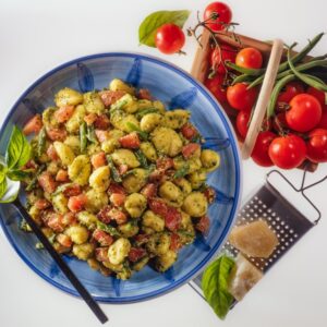 CONCHIGLIE AL CARTOCCIO CON POMODORO E CALAMARETTI - 6154