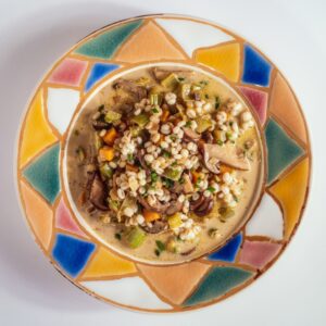 ZUPPA DI ORZO E FUNGHI - 6196