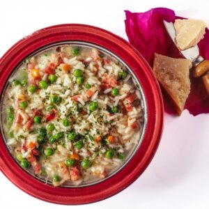 MINESTRA DI RISO PISELLI PANCETTA E PISELLI - 6205