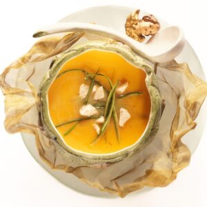 CREMA DI ZUCCA CON POLLO E NOCE MOSCATA - 6210