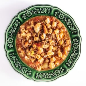 MINESTRA CON DITALINI LENTICCHIE E CAVOLFIORE - 6211