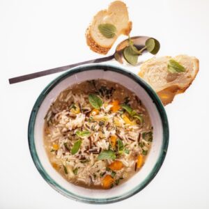 ZUPPA DI RISO IN BRODO