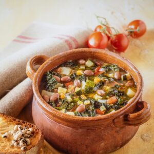 MINESTRONE CON FAGIOLI E VERZA - 6266