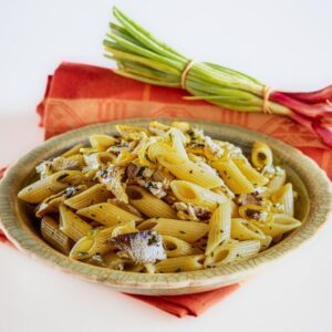 MEZZE PENNE CON SARDE E CIPOLLOTTI - 6288