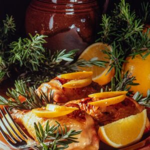 Pollo croccante all'arancia