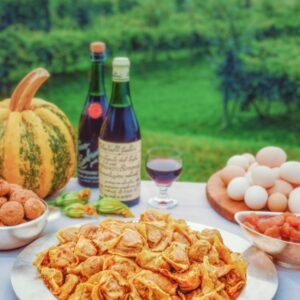 TORTELLI DI ZUCCA, MANTOVA,