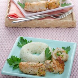 CORONCINE DI DISO CON INVOLTINI DI POLLO - 0955