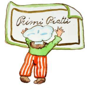 MINI CHEF CON CARTELLO PRIMI PIATTI - 0116 - 1389