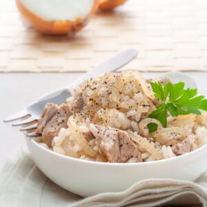 RISOTTO CON LE PUNTINE DI MAIALE - 1235