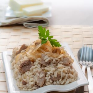 RISOTTO CON LE PUNTINE DI MAIALE - 1233