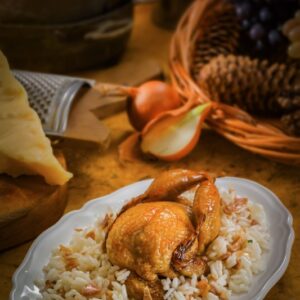 RISO CON QUAGLIE ALLA DUCHESSA DI PARMA - K4107