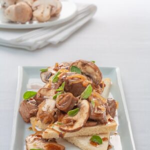 SPEZZATINO DI TONNO AI FUNGHI - 1253