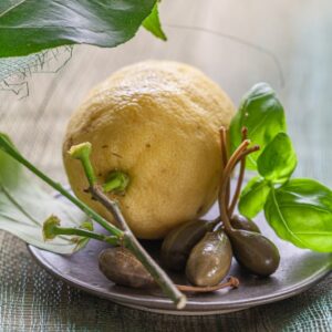 STILL LIFE CAPPERI BASILICO E LIMONE - 1284