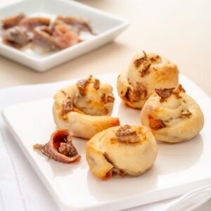 SFOGLIATA CON OLIVE E ACCIUGHE - 1413