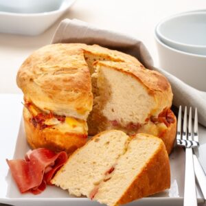 BRIOCHE ALLA PROVOLA E PROSCIUTTO - 1419