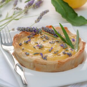 CROSTATA ALLA CREMA DI LIMONE E LAVANDA - 1514