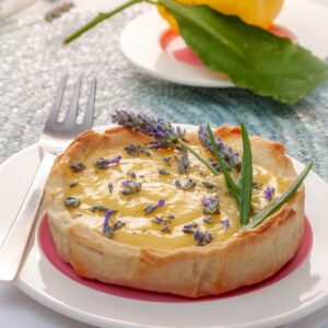 CROSTATA ALLA CREMA DI LIMONE E LAVANDA - 1515