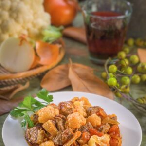 SPALLA DI AGNELLO CON CAVOLFORE - K1325