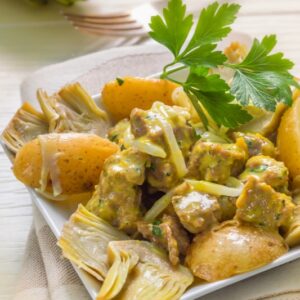 SPEZZATINO IN FRICASSEA - K1278