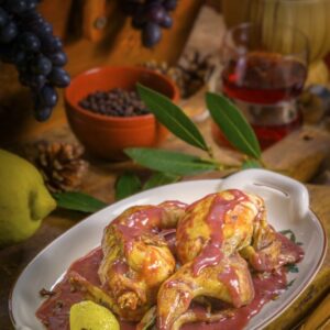 QUAGLIE AL VIN BRULÉ - K3292