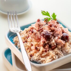 RISO AL RAGU' DI AGNELLO E AMARENE AL PEPE DI SICHUAN - 2486