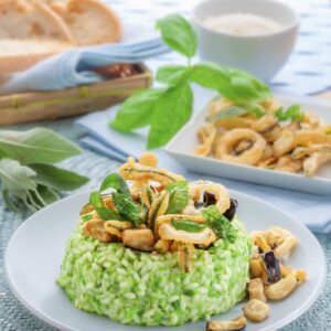 CIAMBELLINE DI RISO ALLE VERDURE FRITTE - 2491