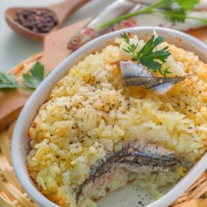 SFORMATO DI RISO E ALICI - K3090