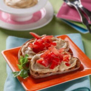 CROSTINI DI CECI E POMODORI - 2542