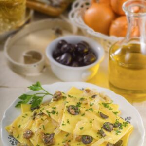 STRACCI ALLE ACCIUGHE E OLIVE  - K3510