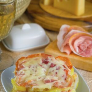 TORTINO DI PROSCIUTTO E PATATE - K3610