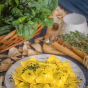 RAVIOLI AL TIMO CON ARROSTO - K3715