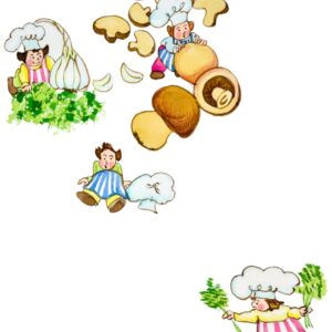 MINI CHEF CON CHAMPIGNONS INSALATA AGLIO - 0122 - 1419