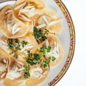 AGNOLOTTI ALLE PATATE CON ERBE DI CERCIVENTO - 1987