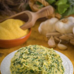 POLENTA CON SPINACI - K2702