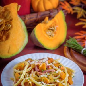 MACCHERONI CON ZUCCA E SPECK - K2311