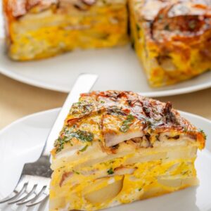 TORTINO DI PATATE E FUNGHI - 2783