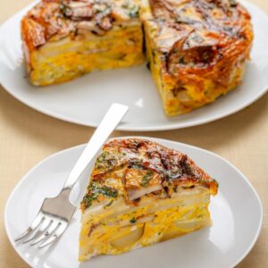 TORTINO DI PATATE E FUNGHI - 2782